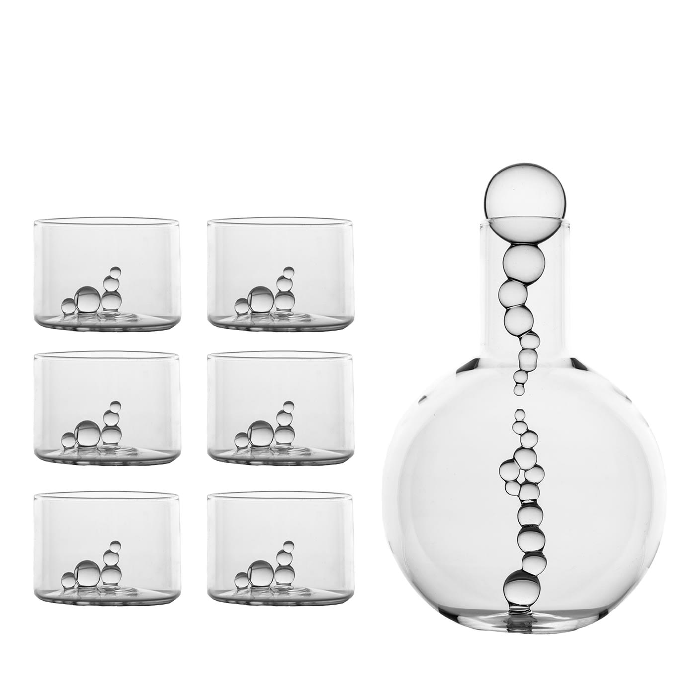 Set di 6 bicchieri e bottiglia Old Fashioned di Alchemica