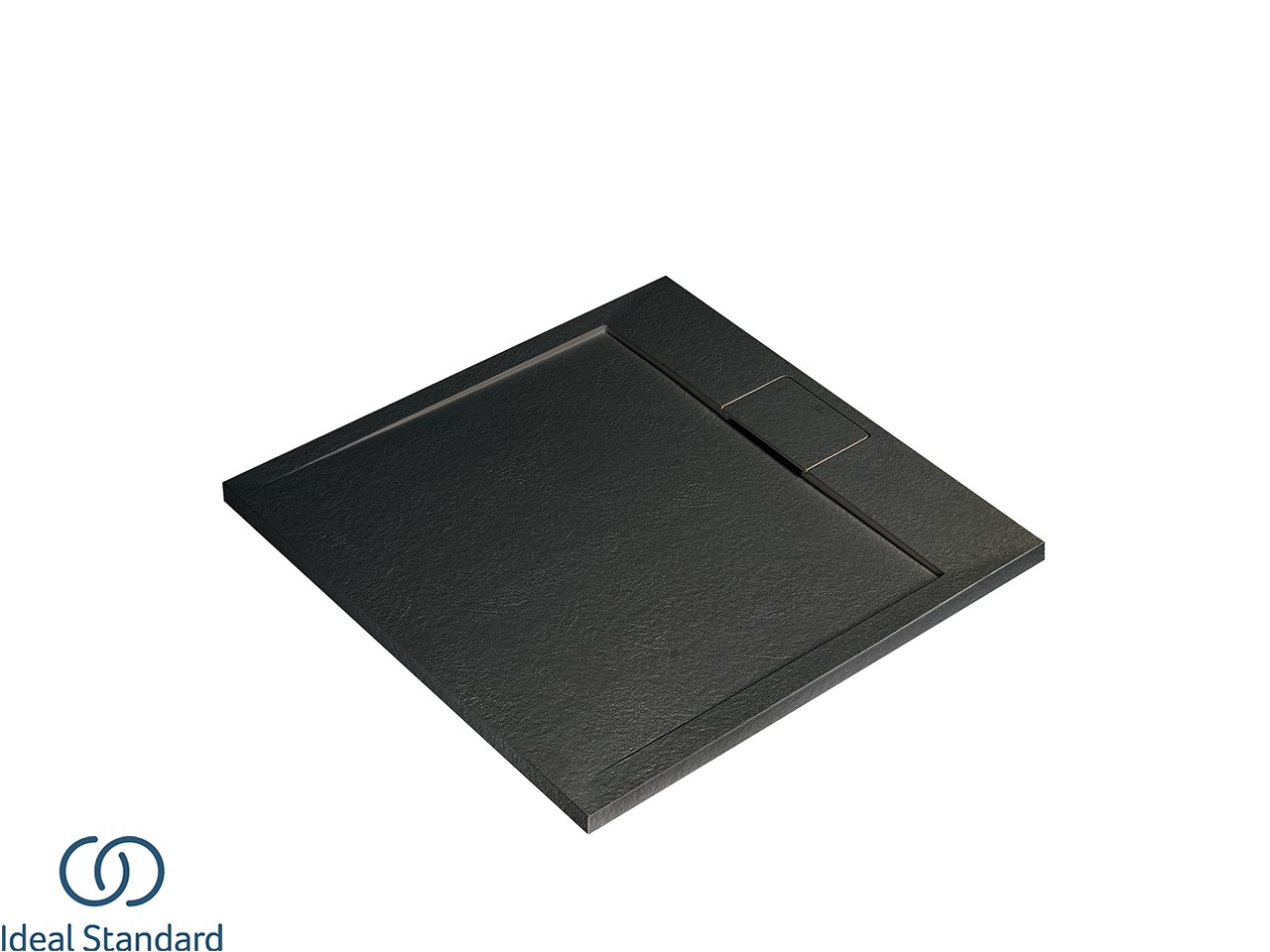 Piatto Doccia Ideal Standard® ULTRAFLAT-S i.LIFE Quadrato 100x100 cm Resina Nero-70375