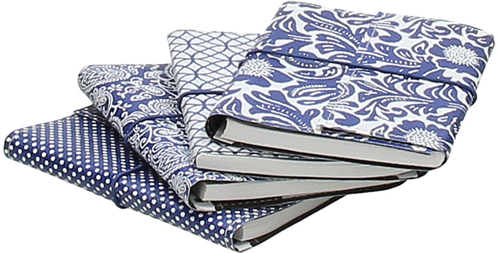 Set 4 Notebook Blu