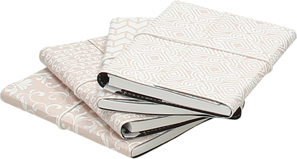 Set 4 Notebook Rosa