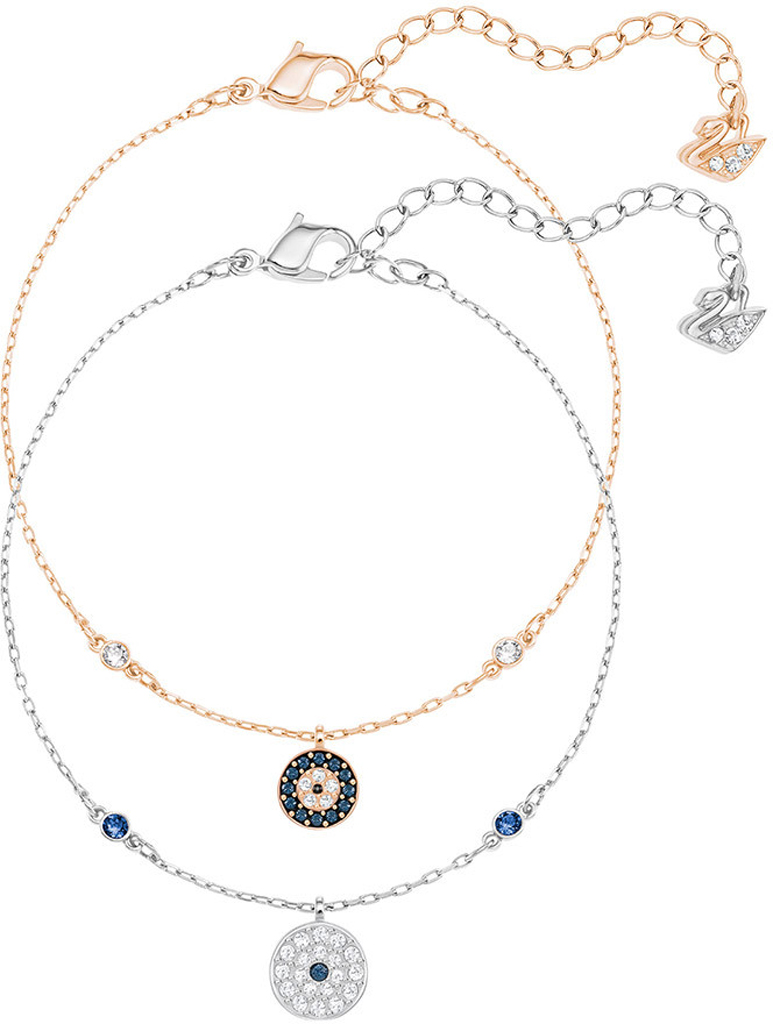 Set di Bracciali Crystal Wishes Evil Eye