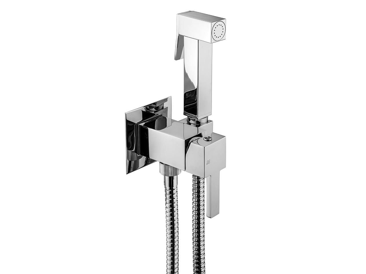 Set Idroscopino Krono con Miscelatore Quadro Cromo-62665