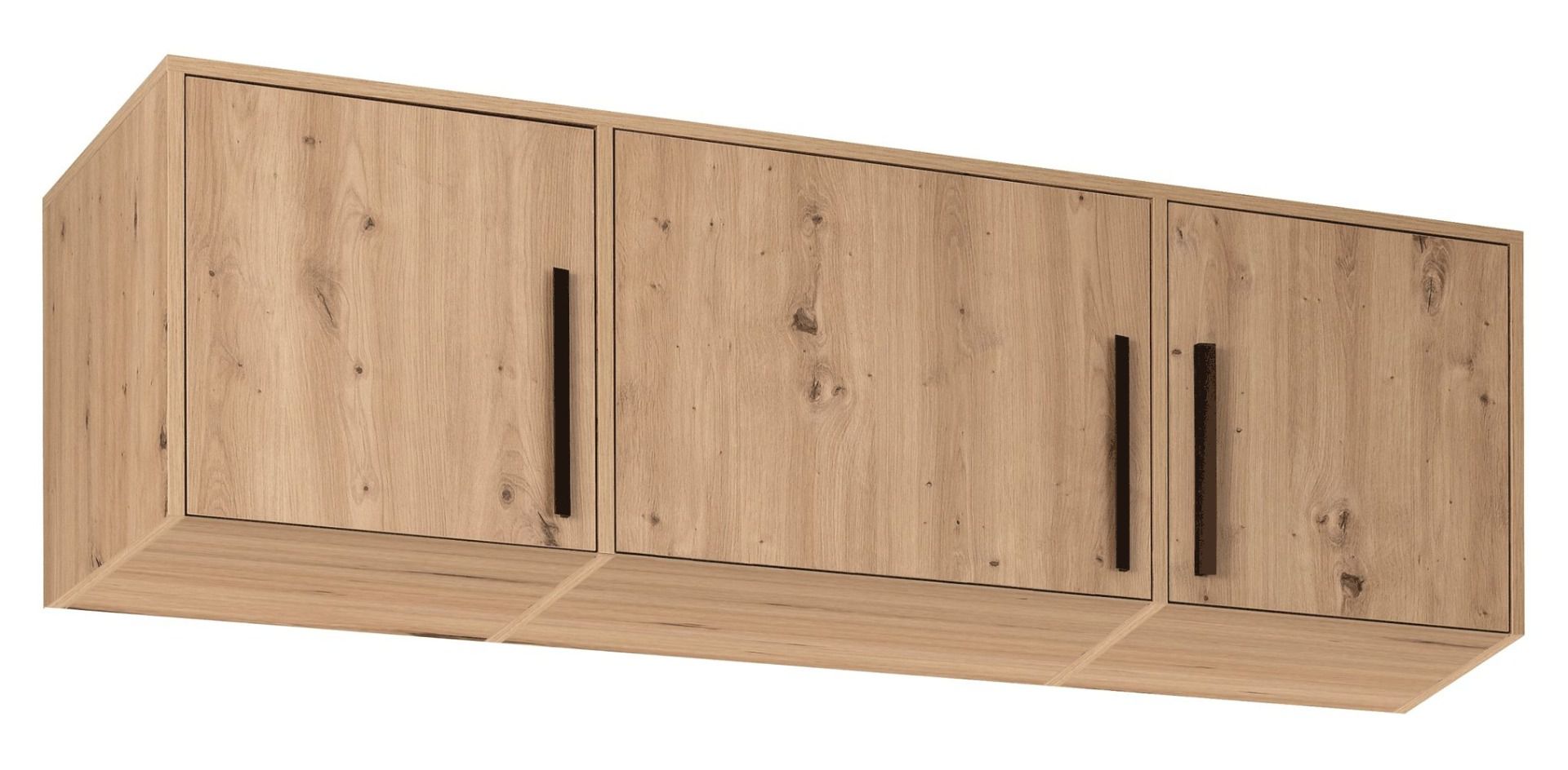 Modulo per Armadio "Gondomar" 01, rovere Artisan - 44 x 150 x 54 cm (h x l x p), 3 ante