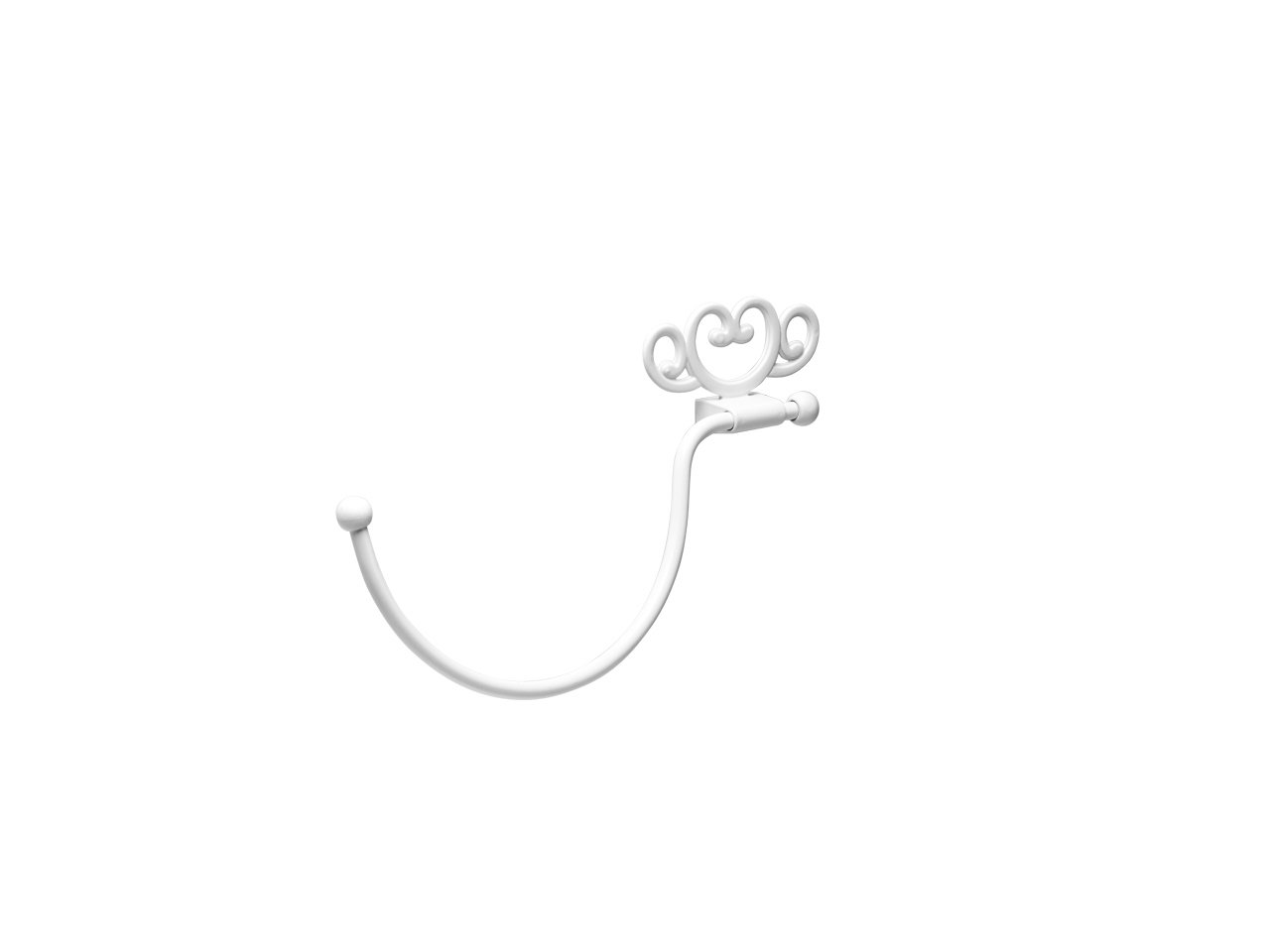 Anello Bianco Shabby Portasalviette Reversibile-18624