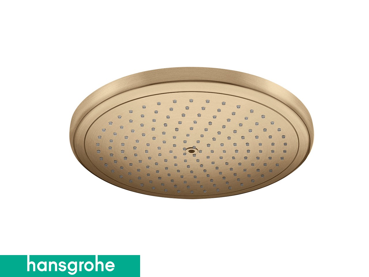 Soffione Doccia Hansgrohe® Croma Ø28 cm 1 Getto Bronzo Satinato-68520