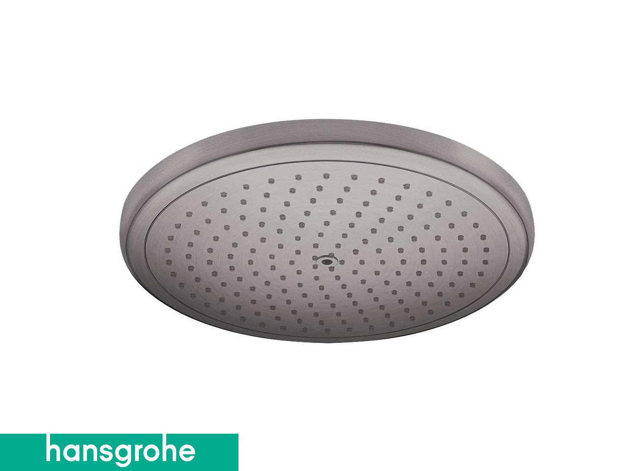 Soffione Doccia Hansgrohe® Croma Ø28 cm 1 Getto Cromo Scuro Satinato-68521