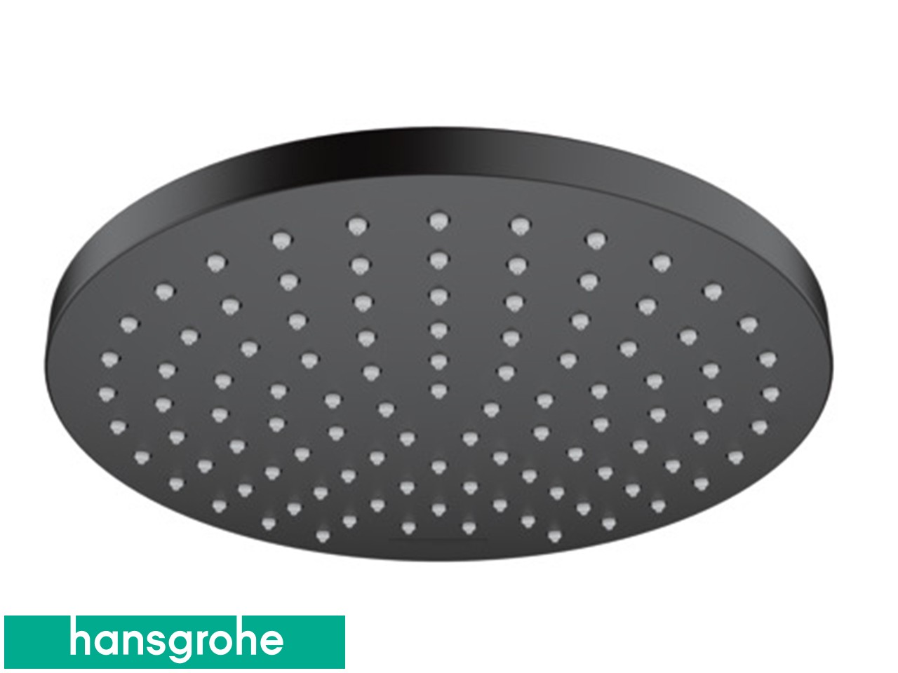 Soffione Doccia Hansgrohe® Vernis Blend Ø200 1 Getto Nero-67834