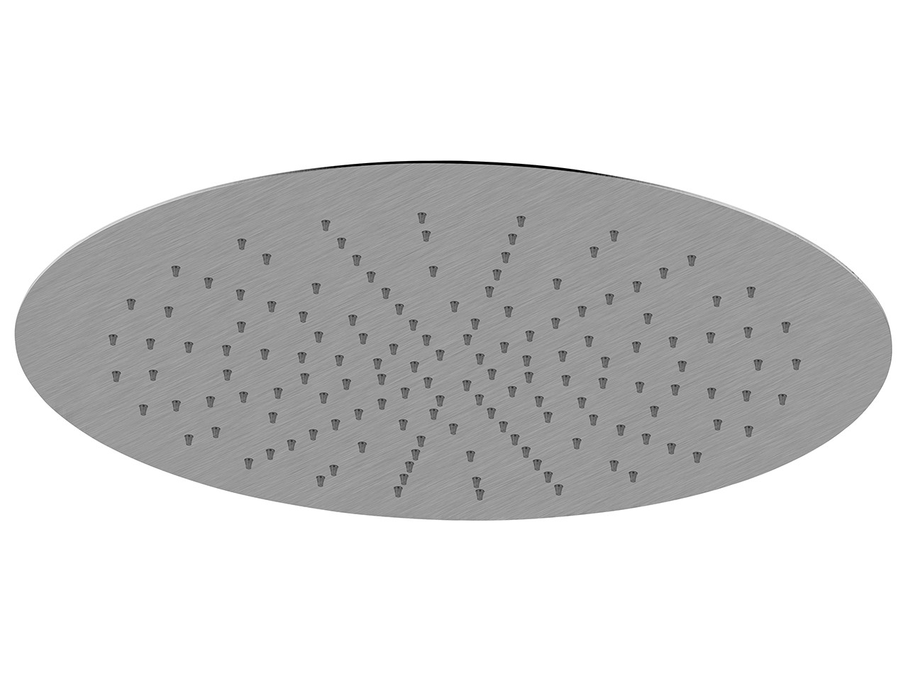 Soffione Doccia Luxy Inox 316 Ø 46 cm Acciaio Inox Tondo Spazzolato-66559