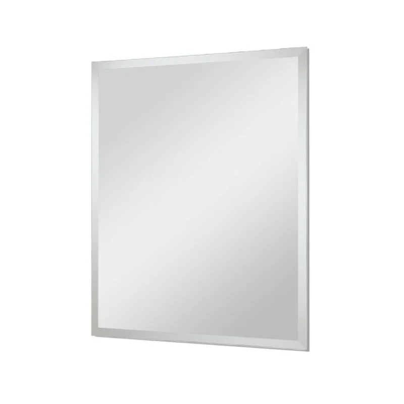 Specchio bagno a filo 60x80 cm reversibile con bisellatura 2,5 cm