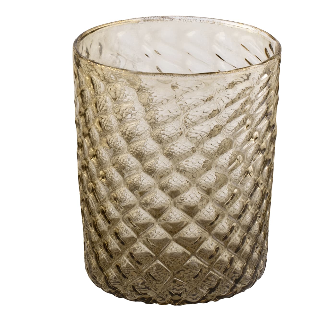 Set di 6 bicchieri Balloton color ambra chiaro