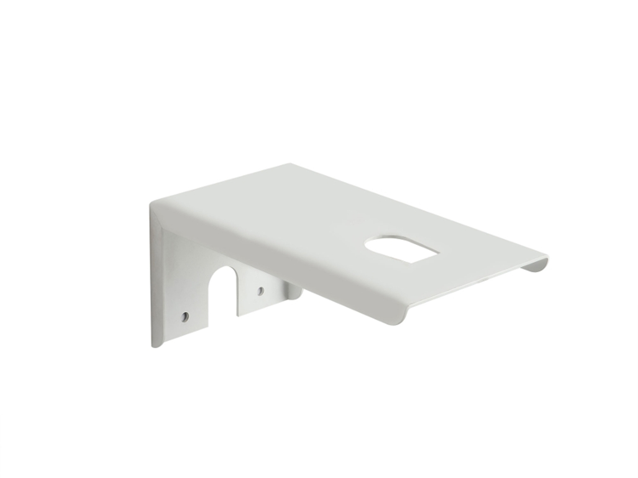 Staffe per Lavabo Bacile Qubo a Parete Metallo Bianco-64821