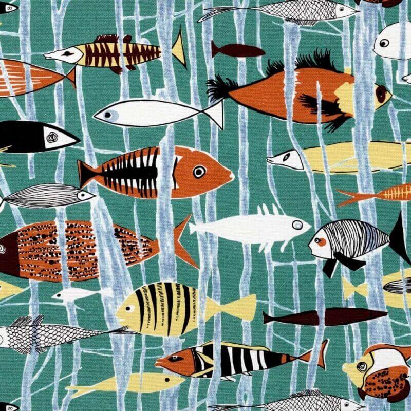 Tessuto Lagon Lelièvre Paris