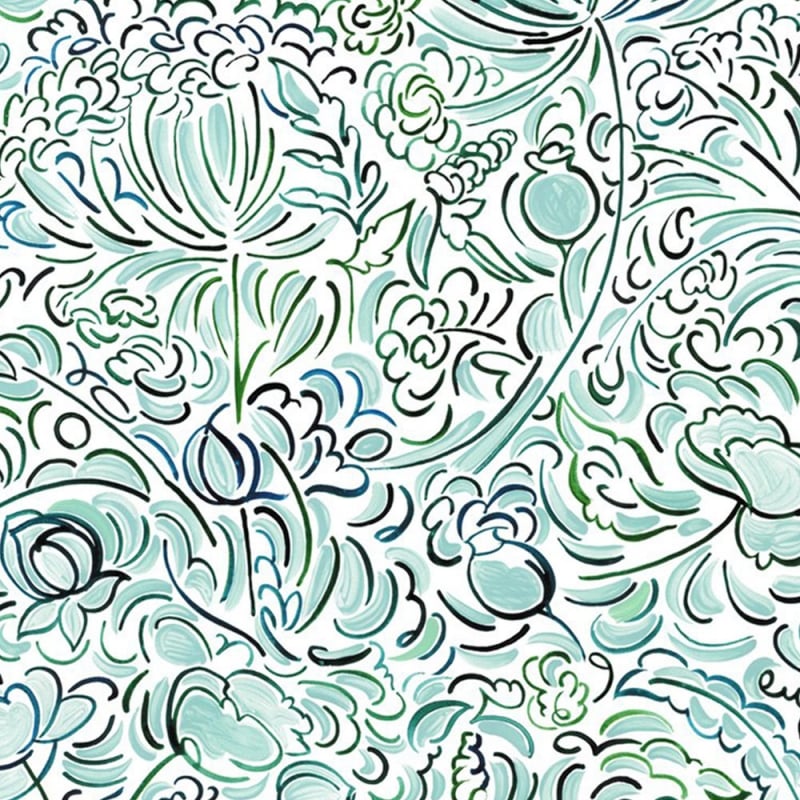 Tessuto The Wild Field Claire de Quénetain