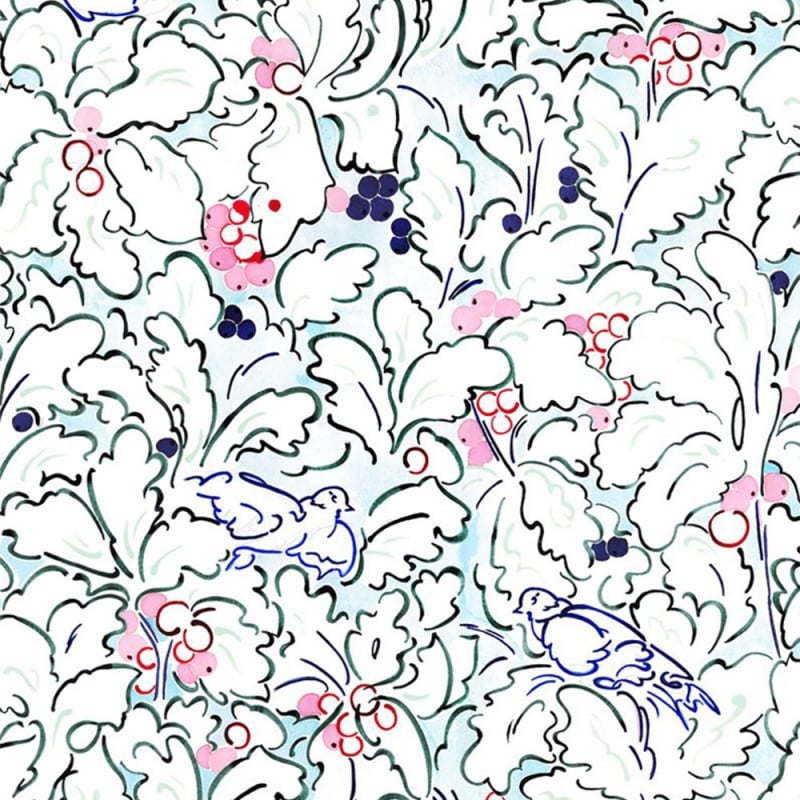 Tessuto They Fly Away Claire de Quénetain