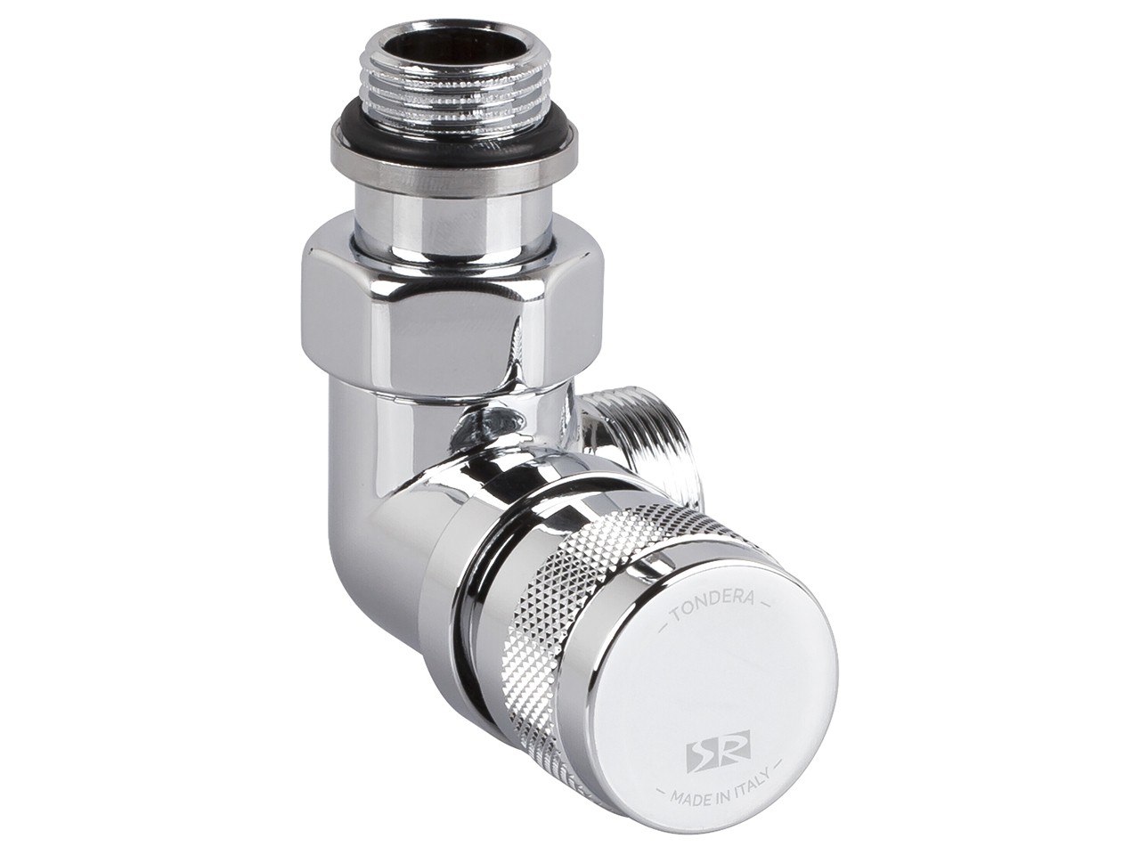 Tondera Valvola Salvaspazio Sinistra 1/2 Cromo-64373