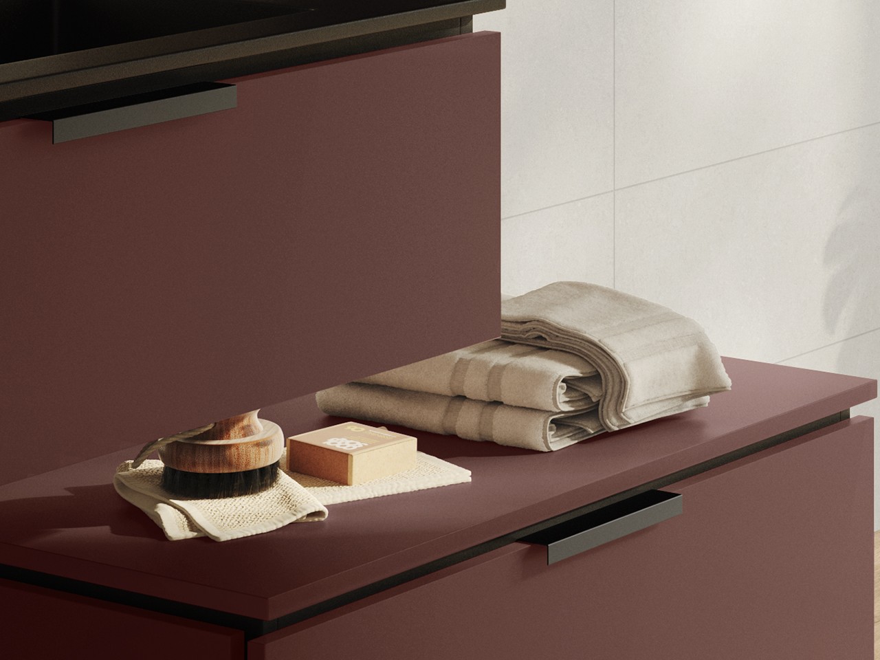 Top Touch 70x51,5xH1,8 Rosso Mattone Opaco-71963