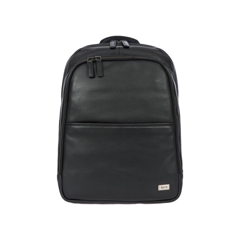 TORINO ZAINO CITY NERO IN PELLE 30X38X15 CM. BRIC'S