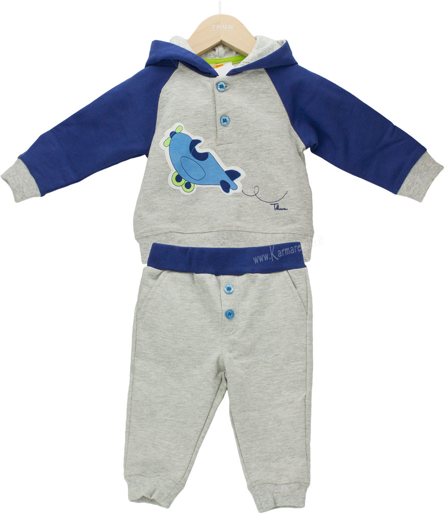 Tuta manica lunga Motors Boy 100 per cento cotone