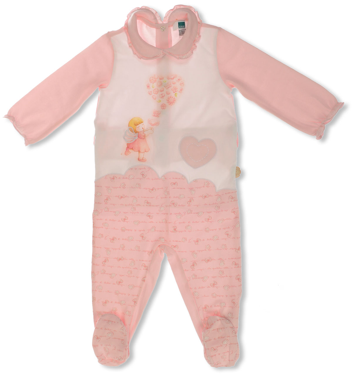Tutina Bacini Lei Angelo con Cuore 12 Mesi