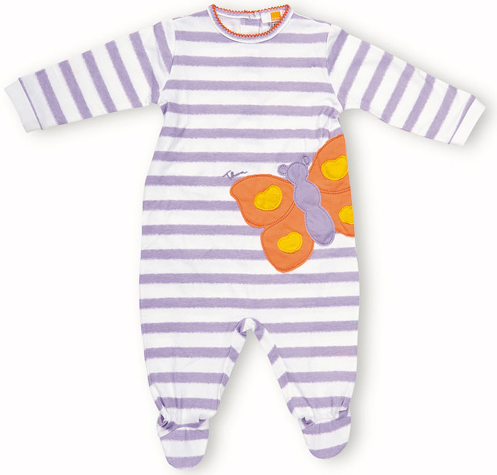 Tutina Farfalla e Righe Girl Thun