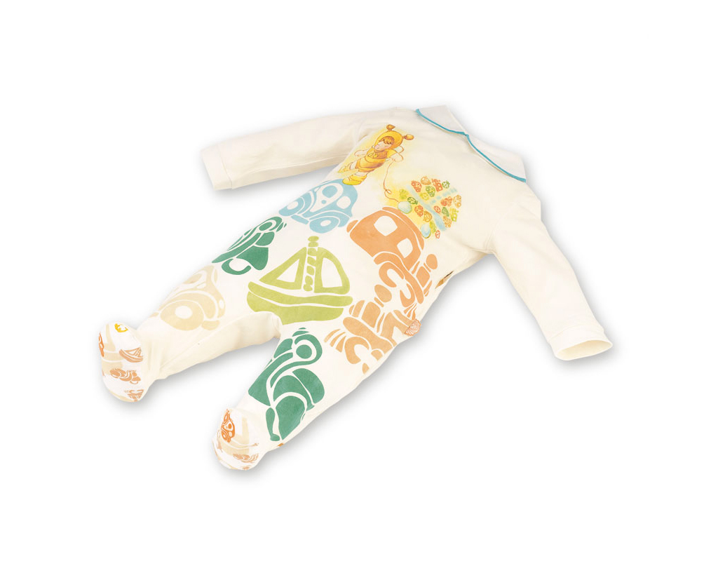 Tutina Sorrisi Lui Bimbo Ape 95 per cento cotone