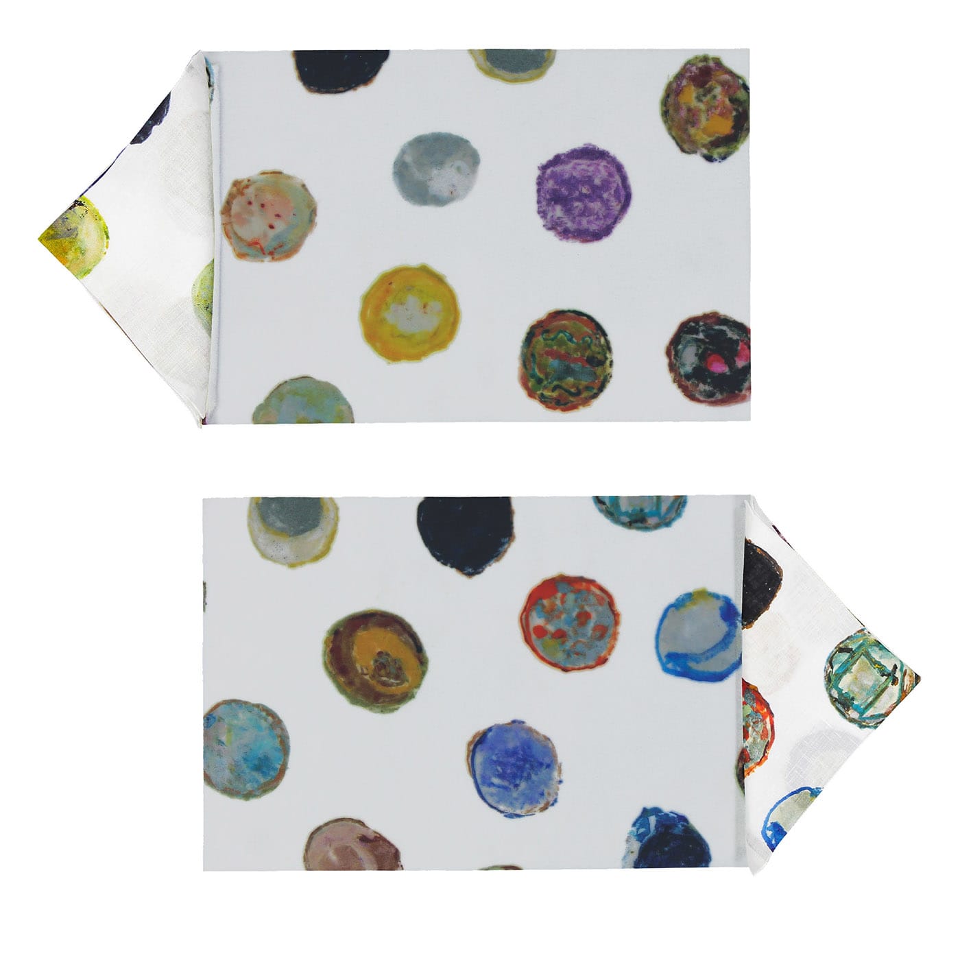 Big Bang Set di 2 tovagliette policrome + 2 tovaglioli