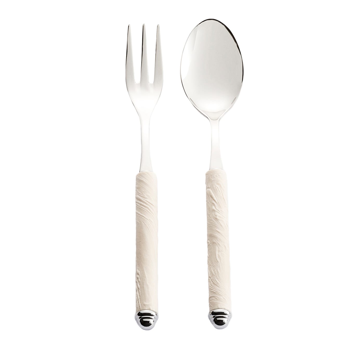 Set di forchette e cucchiai da portata Katai Red