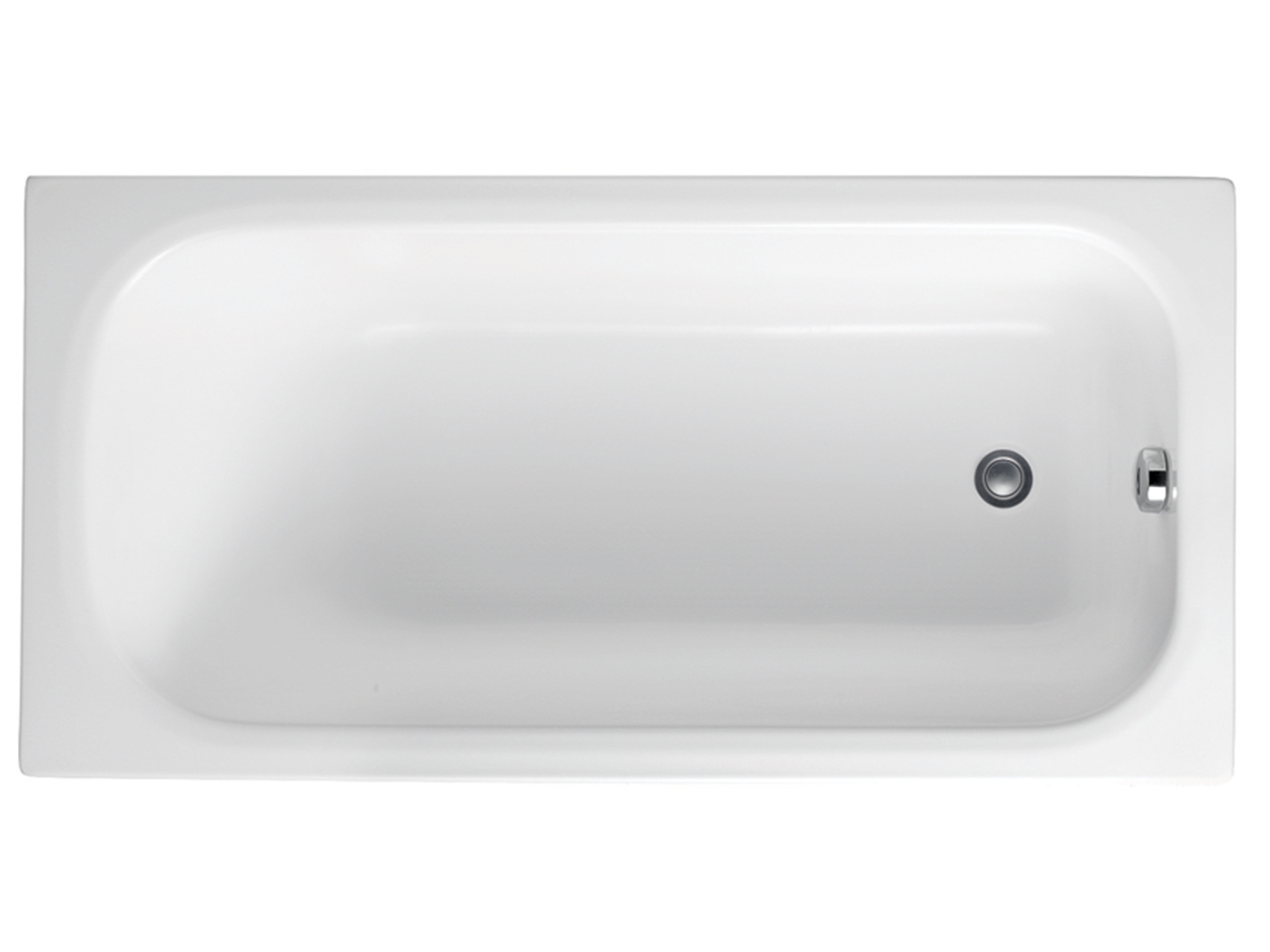 Vasca Incasso Gea Guscio 140x70 Bianco-65732