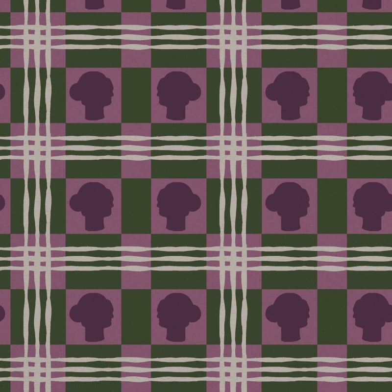 Velluto Bobby verde Babel Brune