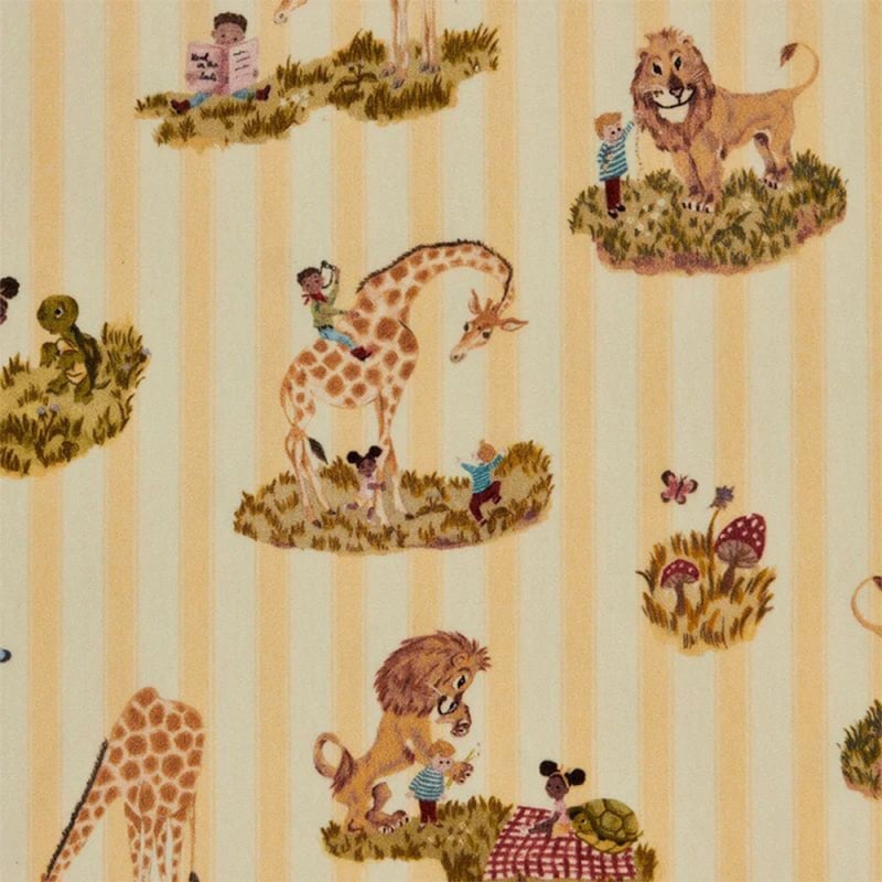 Velluto Eco Story Time Stripe Poodle and Blonde