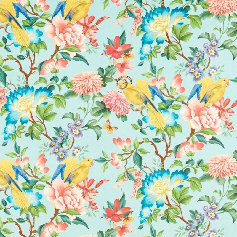 Velluto Golden Parrot  Clarke and Clarke