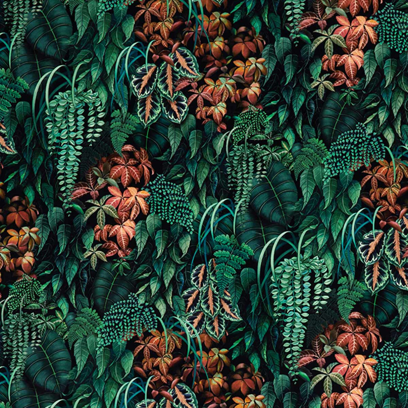 Velluto Green Wall  Osborne and Little