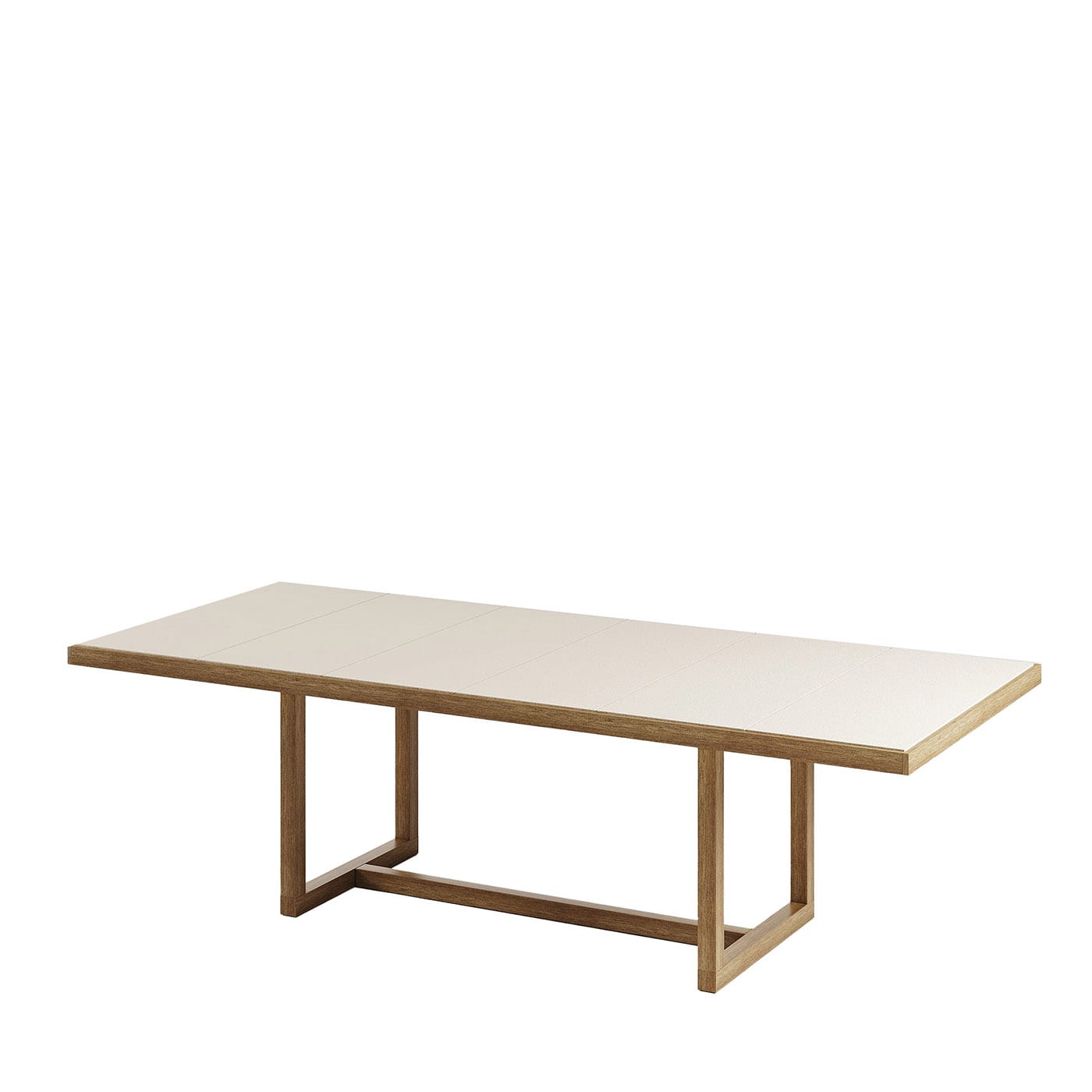 Tavolo da pranzo rettangolare Quadra di Luigi Martinelli