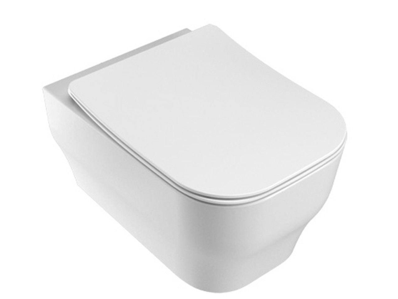 Wc Sospeso Ether Rimless 52x36 cm Bianco Lucido-69195