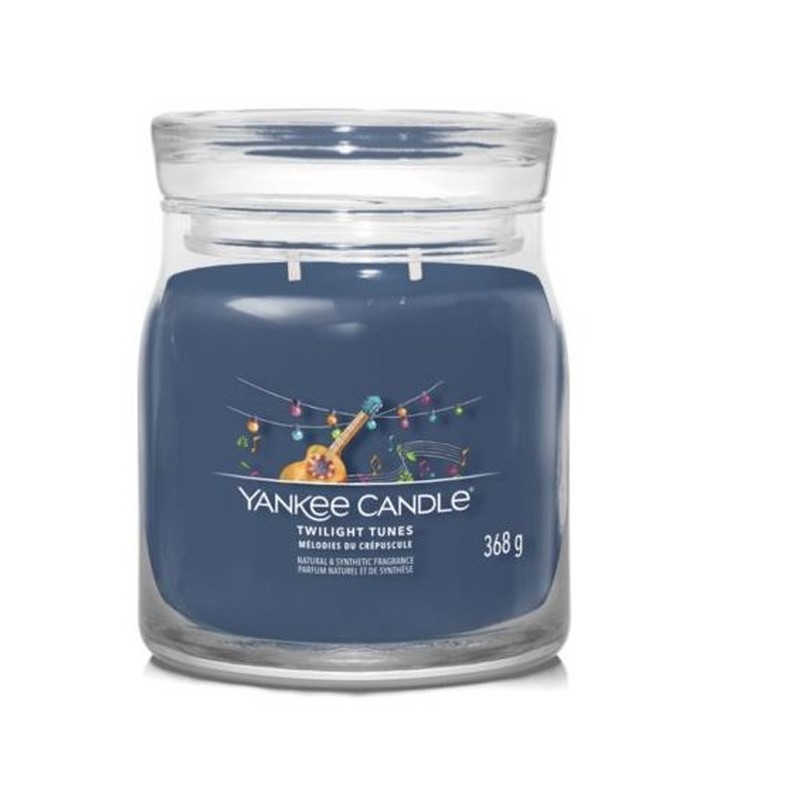 YANKEE CANDLE CANDELA IN GIARA MEDIA SIGNATURE TWILIGHT TUNES