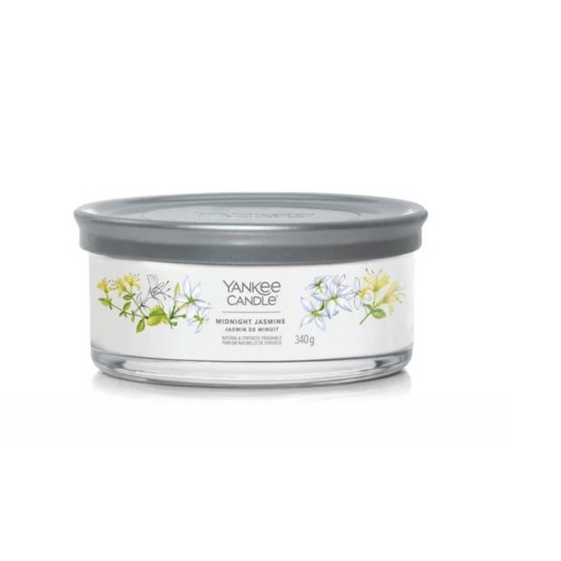 YANKEE CANDLE SIGNATURE CANDELA TUMBLER MULTI STOPPINO MIDNIGHT JASMINE
