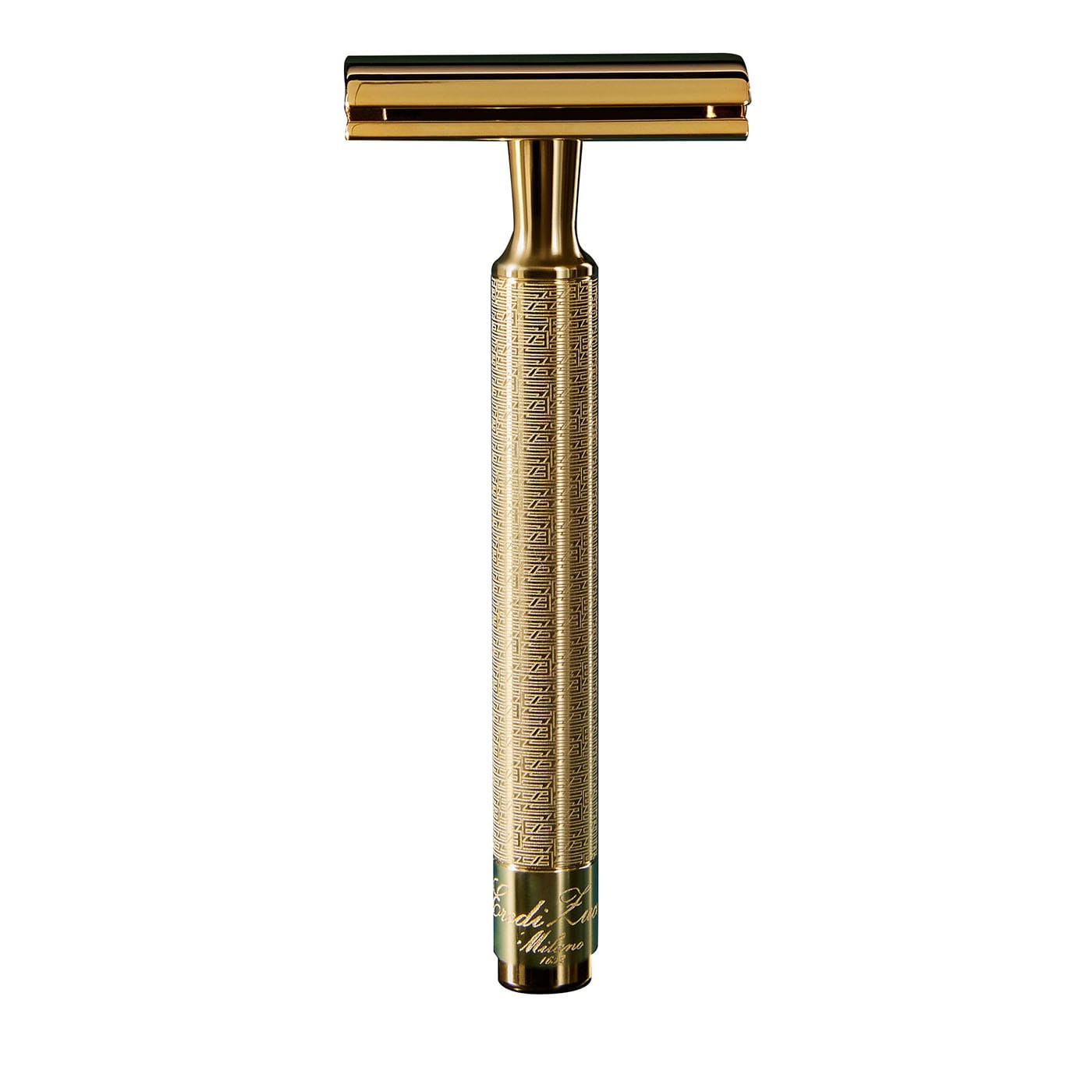 Rasoio di sicurezza cromato placcato oro