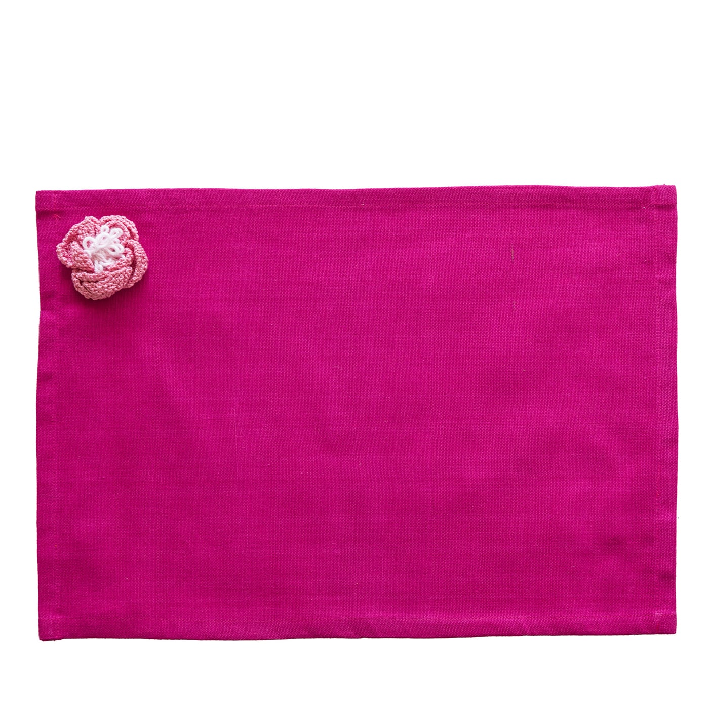 Set di 2 tovagliette rosa