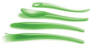 Zlin Set 4 Posatine Verdi